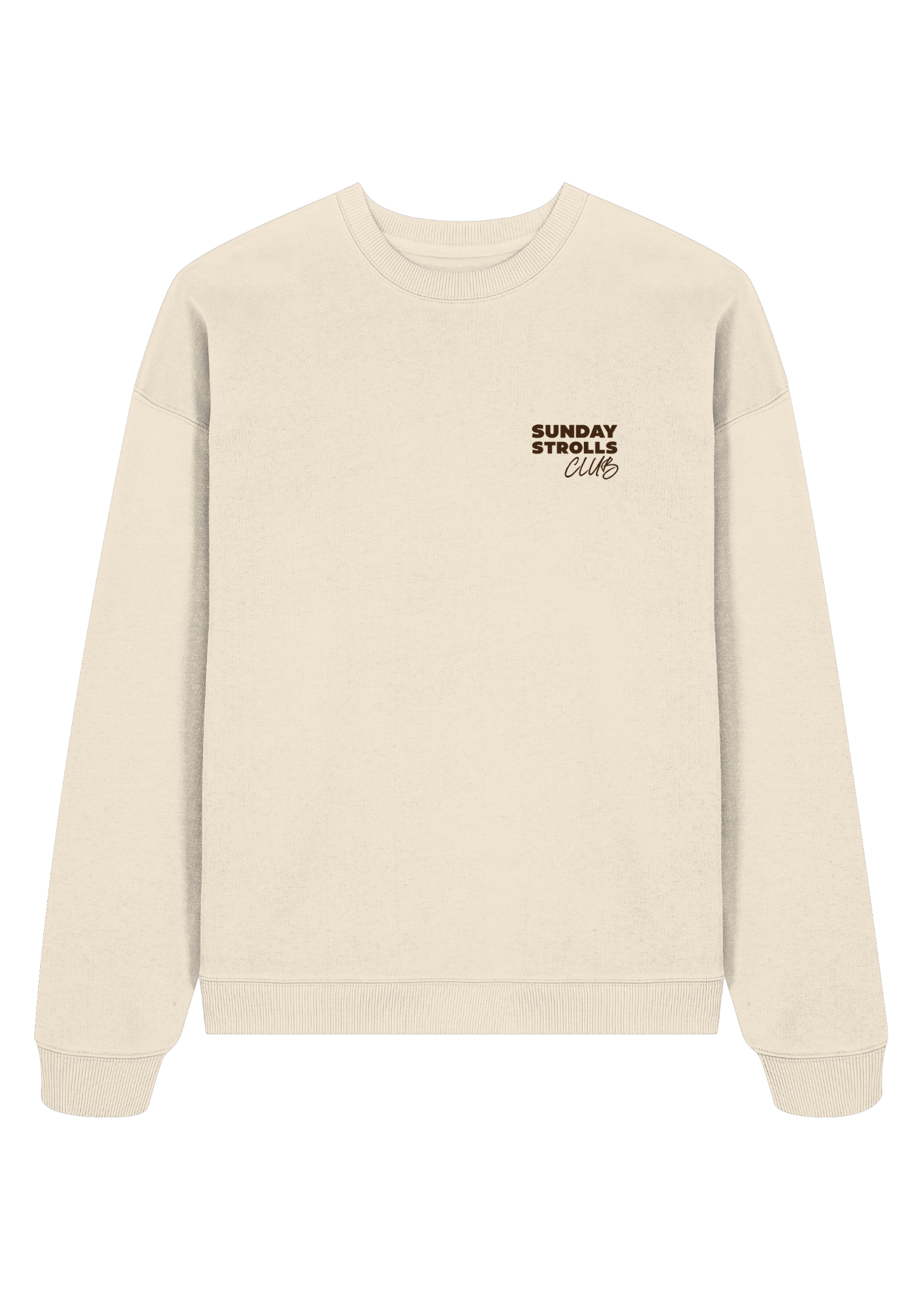 SUNDAY STROLLS CLUB SWEATER BLAU