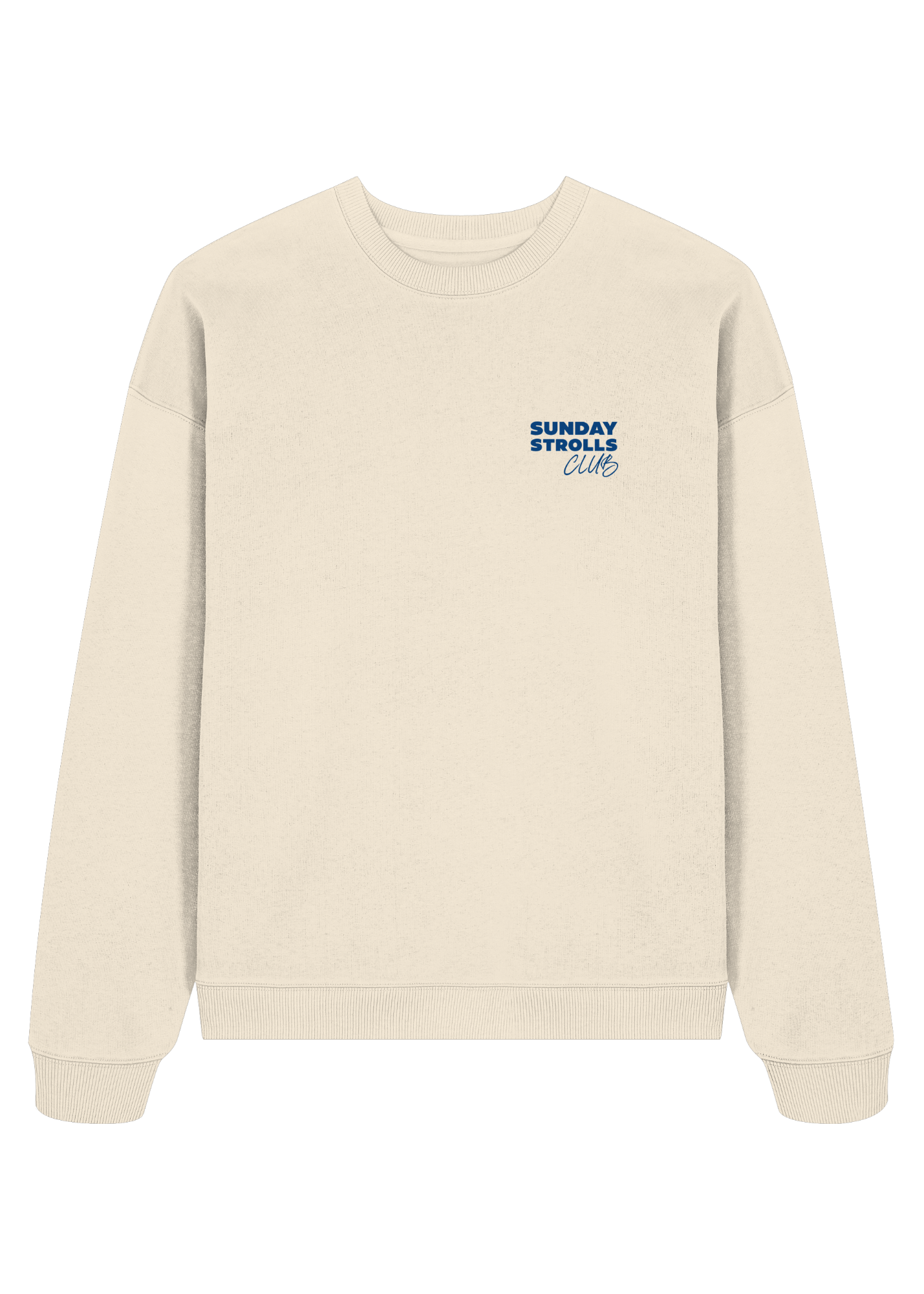 SUNDAY STROLLS CLUB SWEATER BLAU